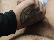 masturbación y eyaculación enorme en casa 6/16