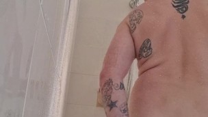 in shower 2