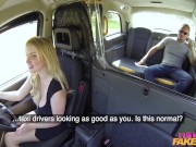 Female Fake Taxi - Georgie Lyall gets TEA BAGGED and fucked with her big PERFECT TITS out 1/16
