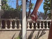 Topless gaming - Sexy girl battles in VR 2/16