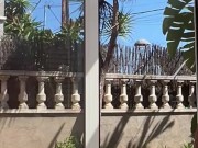 Topless gaming - Sexy girl battles in VR 4/16