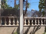 Topless gaming - Sexy girl battles in VR 6/16