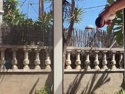 Topless gaming - Sexy girl battles in VR 7/16