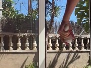 Topless gaming - Sexy girl battles in VR