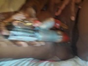 Playing with my bunny dildo 9/16