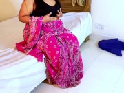 Anippe: My Next Roommate caught me Horny in Indian Hotel, When im wearing Indian Traditional Dress 12/16