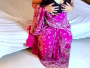 Anippe: My Next Roommate caught me Horny in Indian Hotel, When im wearing Indian Traditional Dress 7/16