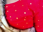 Muslim Afghani Saree Blouse Wearing Big Boobs & Huge ass Show her Sexy Body for Make me Horny 5/16