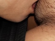 My stepsister found out that I smoke and I gave her cunnilingus so that she wouldn't tell anyone 14/16