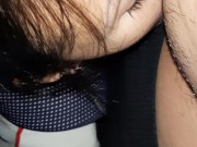 My stepsister found out that I smoke and I gave her cunnilingus so that she wouldn't tell anyone 16/16