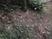 OUTDOOR SEX I went for a stroll in the grove when I took my COCK in hand to have some fun and CUM 14/16
