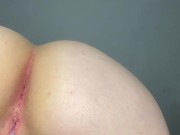 My asshole was virgin until today. First time anal 4/16