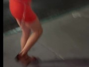 Sexynini83 - Naked in Vegas street 15/16