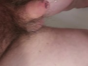Pissing in the shower 6/16