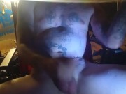 Butt plug devil tail and stroking 16/16