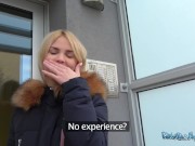 PublicAgent - super cute and pretty teen college student goes all the way 2/16