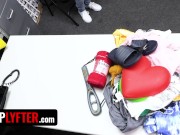 Naughty Ebony Chick Gets Caught Shoplifting 7/16