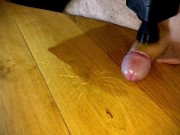 Vibration and cock! I didn't have enough patience to hold back the orgasm for a long time! 9/16