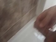 Hot masturbation under the shower 1/16