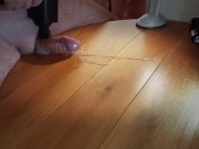 Sperm shot with a vibrator, especially pleasant. I love it.