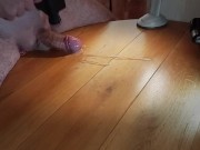 Sperm shot with a vibrator, especially pleasant. I love it. 15/16