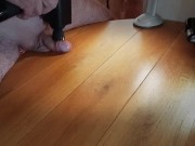 Sperm shot with a vibrator, especially pleasant. I love it. 6/16