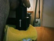 I started to clean the room, but the desire to cum won! 2/16