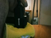 I started to clean the room, but the desire to cum won! 3/16