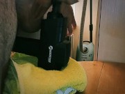 I started to clean the room, but the desire to cum won! 5/16