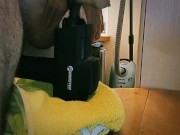 I started to clean the room, but the desire to cum won! 6/16