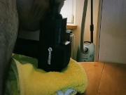 I started to clean the room, but the desire to cum won! 7/16