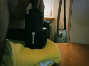 I started to clean the room, but the desire to cum won! 8/16