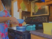 Hot lil thang in the kitchen 12/16