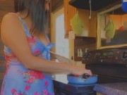 Hot lil thang in the kitchen 6/16