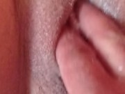 My lover enjoyed me, fingered and whipped my pussy and ass into foam 4/16