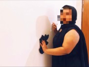 Sexy Big Butt & Big Tits Saudi Beautiful Maid Cleaning Boss's Room & Make Him Horny For Fucking Her 3/16