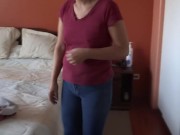 You can't fuck me but come and cum on my tits, I love you beautiful stepson 1/16