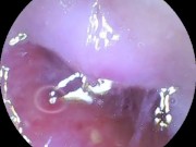 Camera dildo after a rough fuck and cream filling 13/16