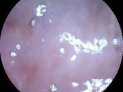 Camera dildo after a rough fuck and cream filling 15/16