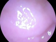 Camera dildo after a rough fuck and cream filling 2/16