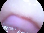 Camera dildo after a rough fuck and cream filling 9/16