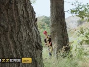 BRAZZERS - Horny Farmer Watches Avery Black & Zoey Sinn's Perky Moves & Manages To Fuck Them Both 2/16