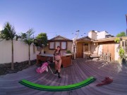 Having Fun On A Golf Court With Adria Rae Leads To Her Bedroom And Wet Pussy 3/16