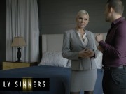 FAMILY SINNERS - Codey Steele Goes Out Of Town To Fuck His Co-Worker Kenzie Taylor 1/16