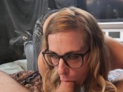POV I couldn't help but CHEAT! Hott and horny MILF dirty talks JOI deep throating and smoking