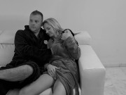 Married couple's romantic late night movie watching turns out really naughty 1/16