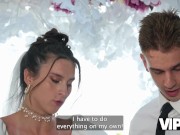 VIP4K. Bride was fucked hard and got anal creampie while guests were watching 6/16