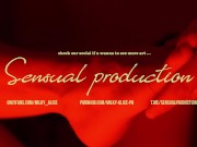 Sensual massage with oil and fingering close up, music video 15/16