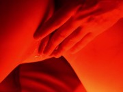 Sensual massage with oil and fingering close up, music video 3/16