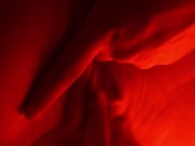 Oil massage by the mans hands close up. Music sensual video for fans 8/16